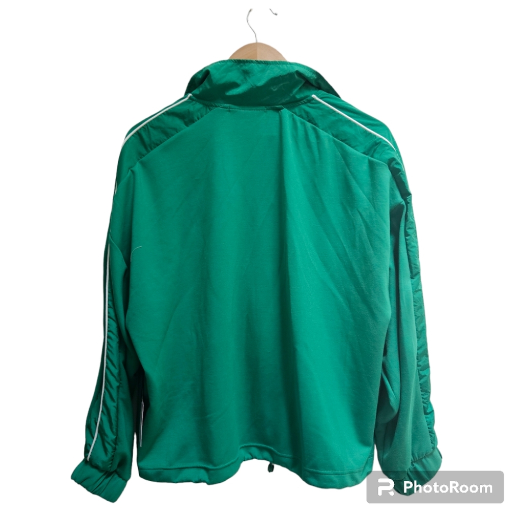 NWT Happily Grey 1/4 Zip Pullover Top Athleisure Comfy Set Green Size XL - Picture 3 of 12